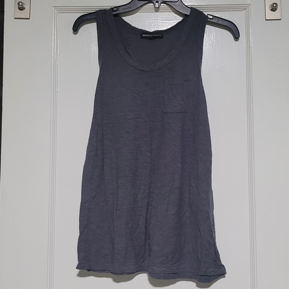 Michelle by Comune Gray Tank Top Sz Small